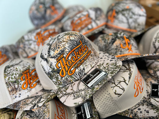 TRUCKER HAT: Backwoods Brush LIVIN HOOKED