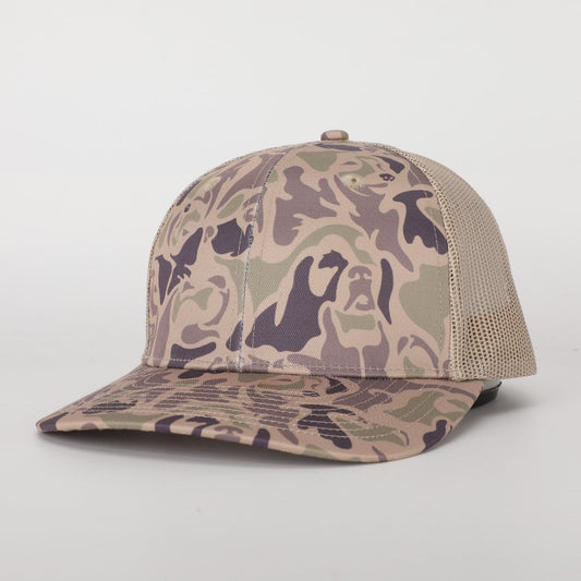 Trucker: Old School Dog Camo