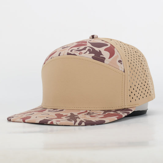 7 Panel WaterProof: Old School dog camo