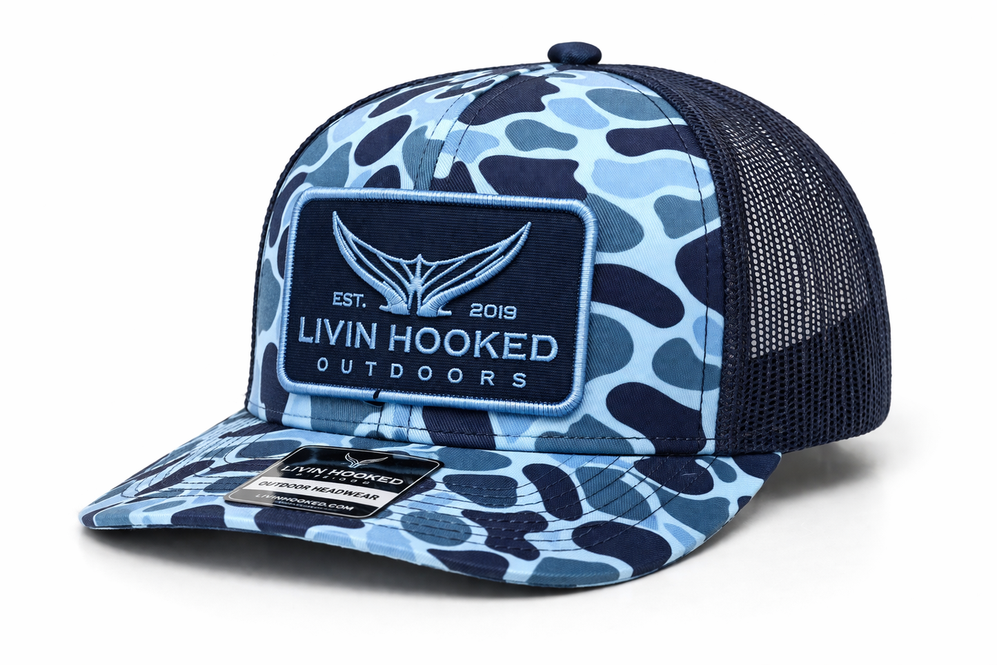 TRUCKER HAT: Tuna Patch Saltwater