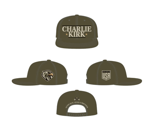 Performance Hat: “Charlie Kirk” Remembering Charlie Hat