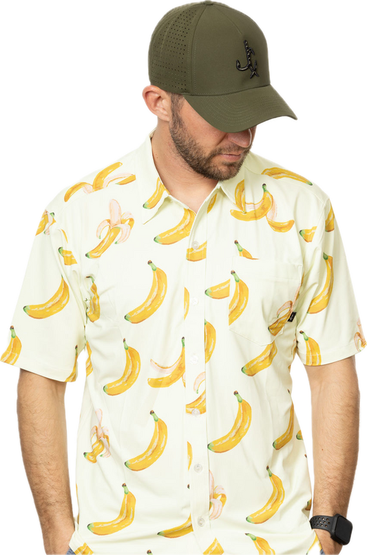 Banana Button Up ADULT