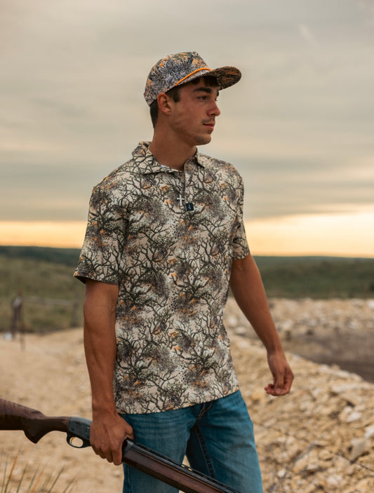 BACKWOODS BRUSH POLO ADULT