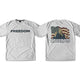 “Freedom" Remembering Charlie (WHITE) Tee