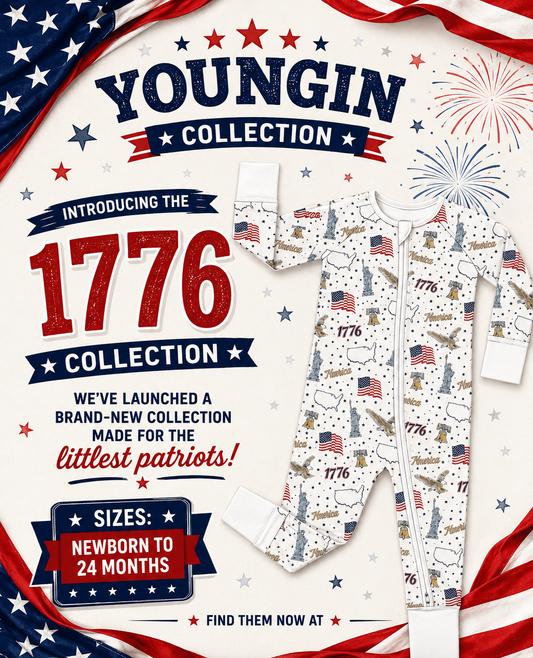 YOUNGIN COLLECTION: “1776” Onsies