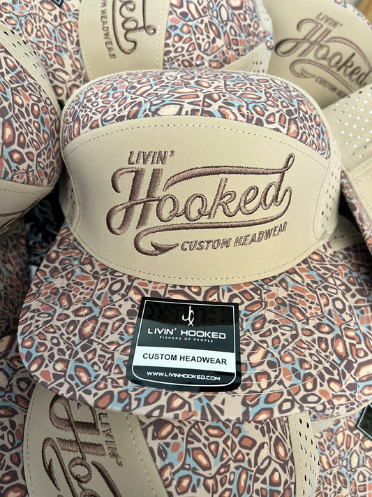 7 Panel Hat: Shadow Shell LIVIN HOOKED