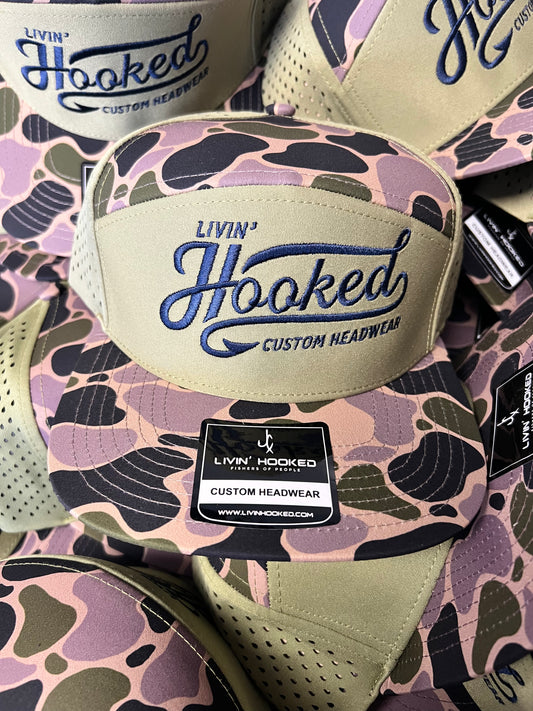 7 Panel Hat: Swamp Runner LIVIN HOOKED