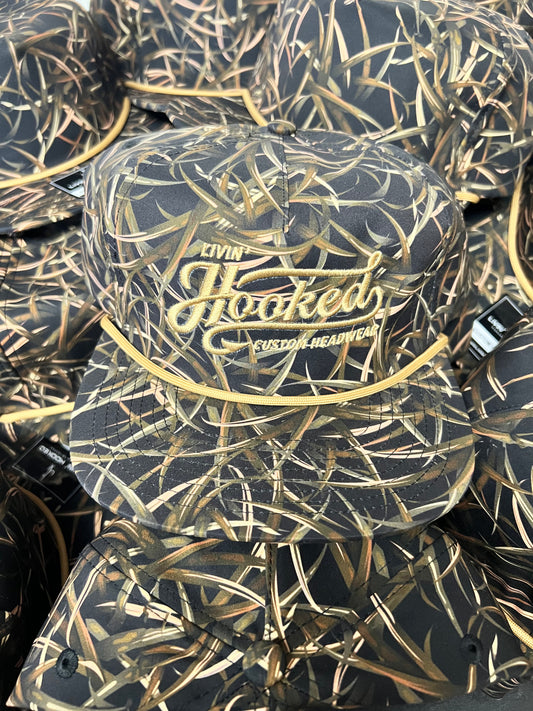 ROPE HAT: Midnight Marsh LIVIN HOOKED