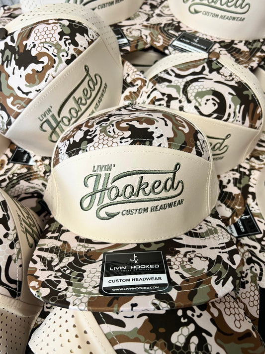 7 Panel Hat: Drip Fusion LIVIN HOOKED