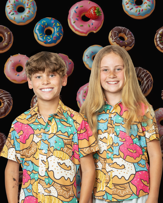 Flavor Fusion Button Up YOUTH