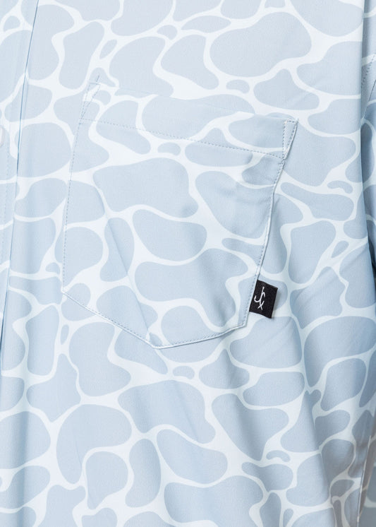 Arctic Camo Button Up