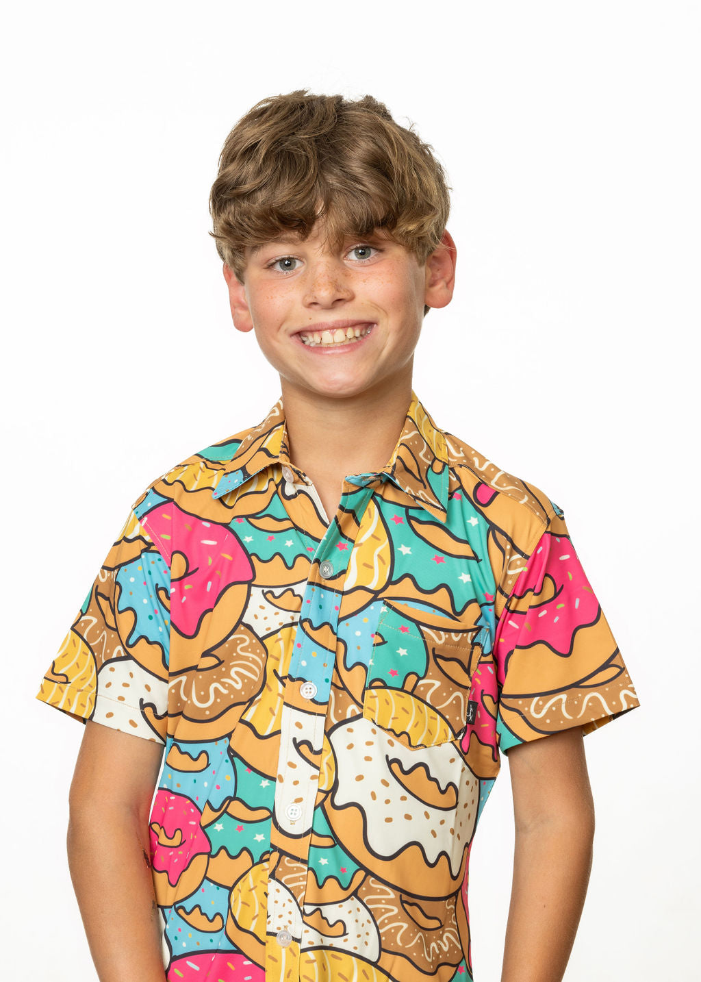 Flavor Fusion Button Up YOUTH