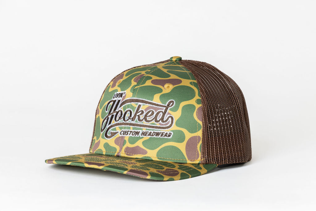 TRUCKER HAT: BISCUIT CAMO