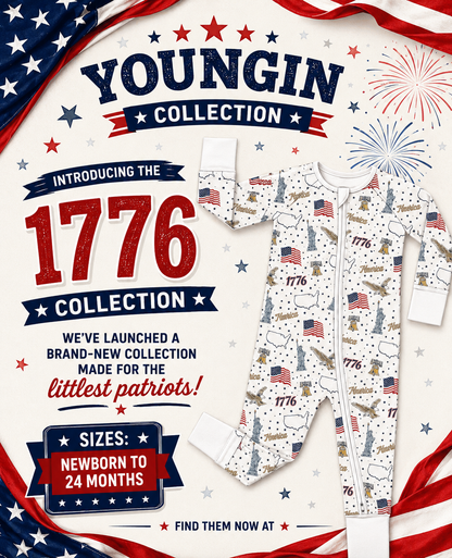 YOUNGIN COLLECTION: “1776” Onsies
